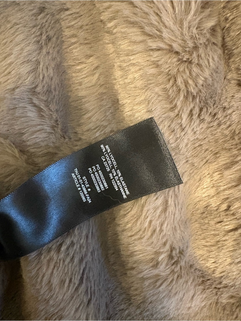 ARITZIA - BABATON Off-Shoulder Long Sleeve Women’s Top - Black - Picture 8 of 8